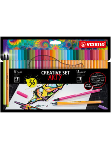 STABILO Papeterie/PBS - STABILO point 88/Pen 68 ARTY 36er Kartonetui