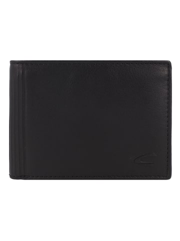 Camel Active Cliff Geldbörse RFID Schutz Leder 11.5 cm in black