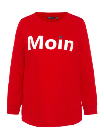 Ulla Popken Sweatshirt in salsa