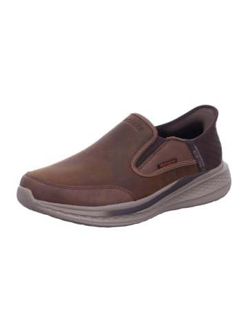 Skechers Herren Halbschuhe SLADE - COOPER in Braun