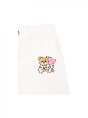 Moschino Minirock HAJ03M Weiß
