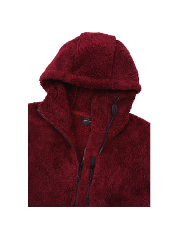 Icepeak Chelles Teddy Fleecejacke in Weinrot