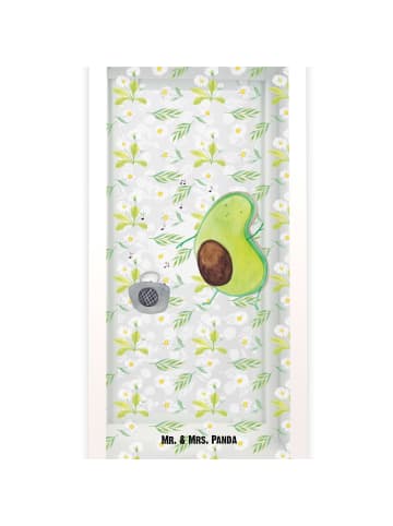 Mr. & Mrs. Panda Windlicht Avocado Tanzen ohne Spruch in Transparent