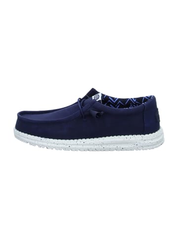 Hey Dude Mokassins Schnürschuhe in Blau