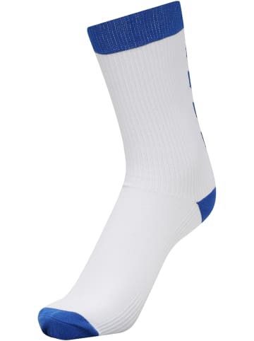 Hummel 2Er-Pack Socken Element Indoor Sport Sock 2 Pack in WHITE/TRUE BLUE