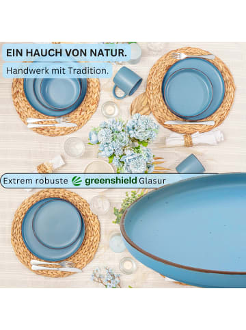 Sänger Dessertteller Bombay Saphir - 4 teilig aus Steingut