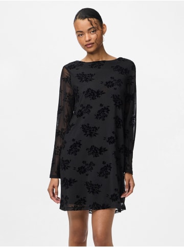 Pieces Midikleid in Black