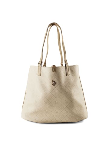 U.S. Polo Assn. Malibu Shopper Tasche 34 cm in ivory