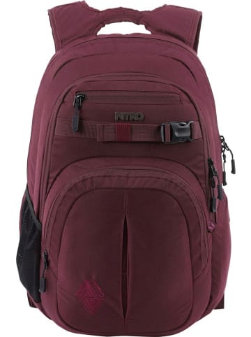Nitro Nitro Rucksack CHASE WINE rot