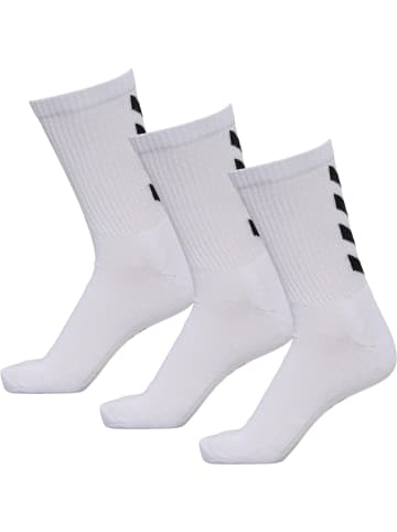 Hummel Hummel 3-Pack Socken Fundamental Multisport Erwachsene Schnelltrocknend in WHITE