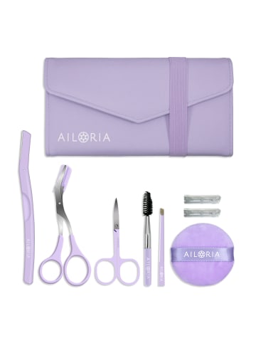 Ailoria VISAGIQUE Augenbrauen- und Gesichtspflege-Set in grün