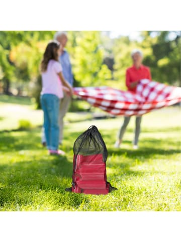 relaxdays Kubb Wikingerspiel in Rot