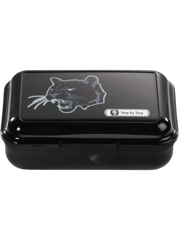 Step by Step Brotdose 18 cm in wild cat