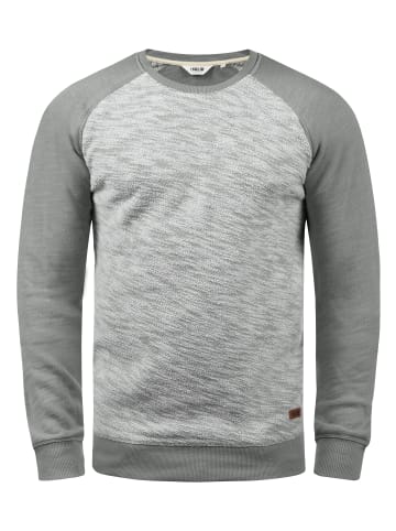!SOLID Sweatshirt SDFlocker 21103120ME Sweatpullover im Baseball-Look in Grau
