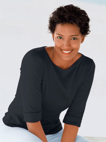 Sieh an! Shirt in schwarz