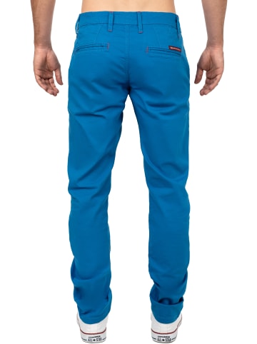 Cipo & Baxx Herren Regular Fit Hose Mid Waist in Saxeblue