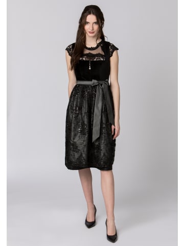 Stockerpoint Midi Dirndl "Esta" in schwarz
