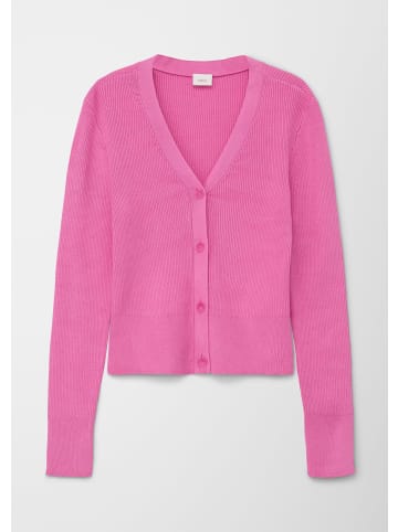 s.Oliver Strickjacke langarm in Pink