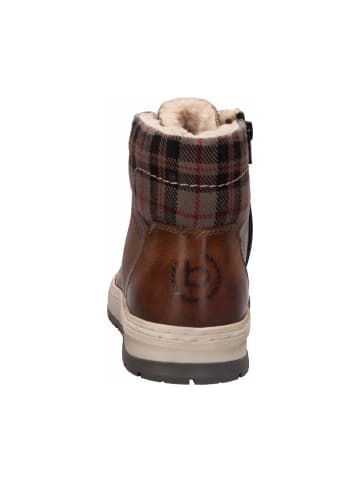 Bugatti Schnürstiefel in cognac