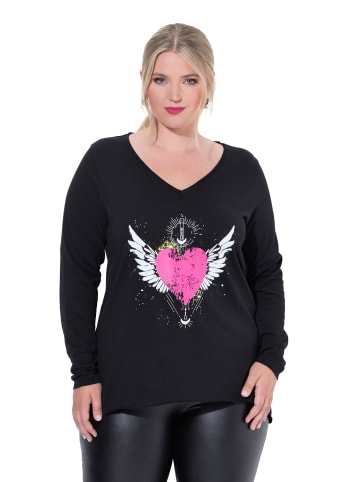 MIAMODA Shirt in schwarz