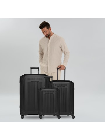 Smartbox Edition 02 4 Rollen Kofferset 3-teilig in black metallic