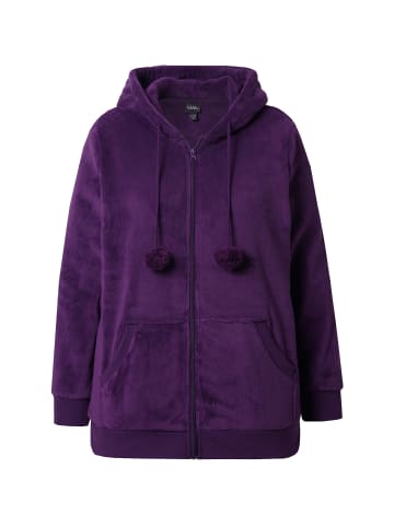 Ulla Popken Loungewear Oberteil in aubergine