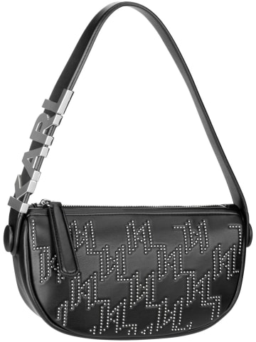 Karl Lagerfeld Handtasche K/Swing SM Shoulderbag Studs in Black