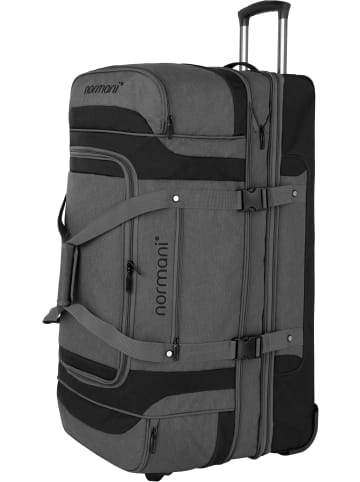 normani Reisetrolley 120-150 L Gigaro in Grau/Schwarz