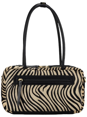 Jost Anderes Furry Zebra Bowling Bag M in Zebra
