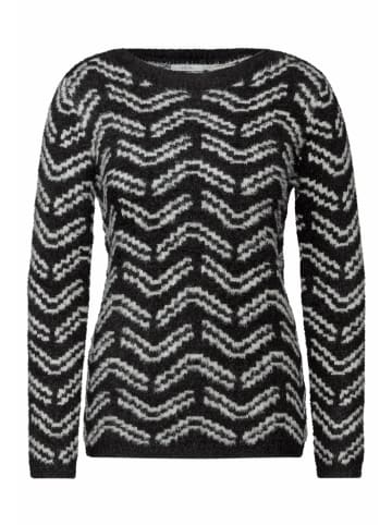 Cecil Rundhalspullover für Damen in Schwarz