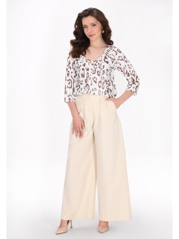 faina Women Blouse in white brown