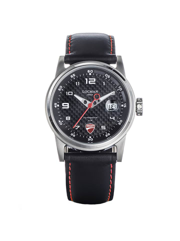 Locman Herrenuhr "Locman Ducati Automatik" in Schwarz
