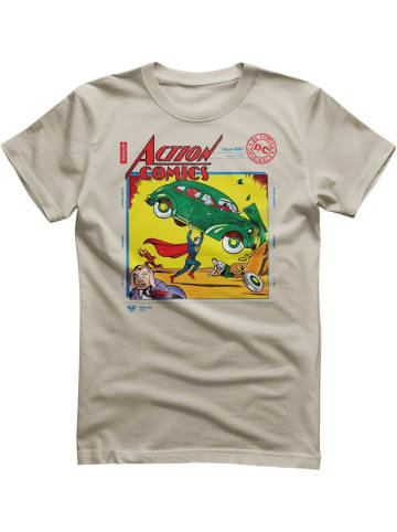 Superman T-Shirt "Superman in Action Comics Issue 001 T-Shirt" in Khaki