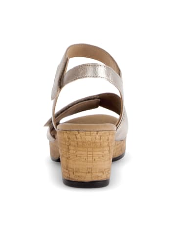 Gabor Comfort Sandalen in Gold