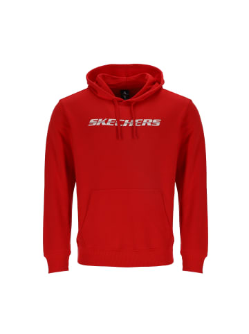 Skechers Kapuzensweater "STRIKETHROUGH HOODIE" in Rot