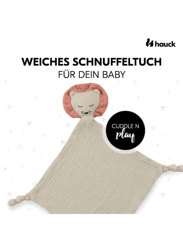 Hauck Schnuffeltuch Cuddle N Play Animals - Lion in beige