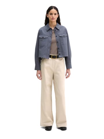 Marc O'Polo Overshirt oversize in Blue Graphite