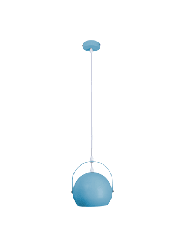 näve Pendelleuchte "COLORADO" in blau - (L)25 cm x (B)25 cm x (H)132 cm
