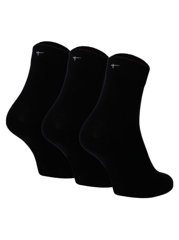 Tamaris Socken 3er Pack in Schwarz