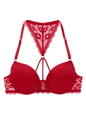 Vivance by Lascana Push-up-BH in rot