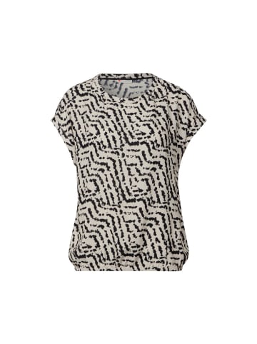 Street One Halbarmbluse in moonstone sand