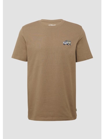 s.Oliver T-Shirt in 84D3_sandstein