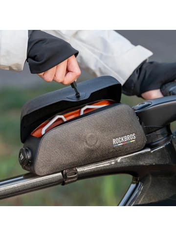 Rockbros Rockbros AS-134 ROAD TO SKY wasserdichte Rahmentasche 0,6 l - schwarz