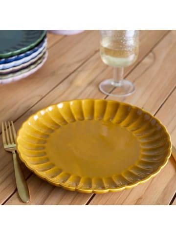 Bloomingville Essteller LATINA Gelb 27 cm