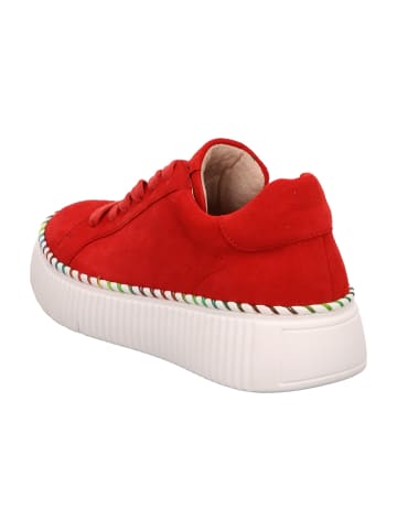 Gabor Sportliche Schnürschuhe in Rot
