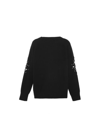 faina Damen Strickpullover in SCHWARZ