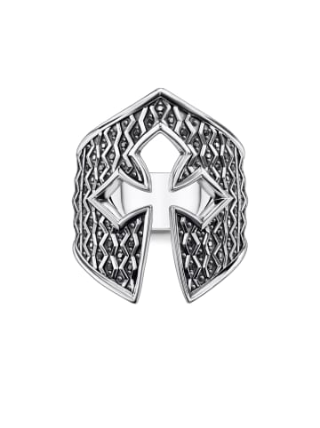 Thomas Sabo Ring Ritterhelm in roségold, silber