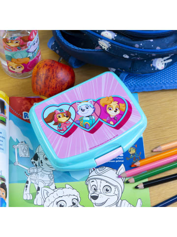 Geda Labels Brotdose Paw Patrol Girl Pup Power in Türkis - 600ml