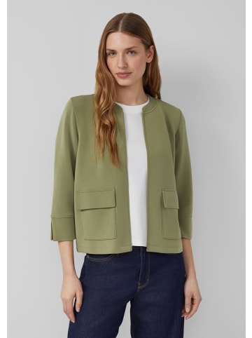 s.Oliver Sweatshirt Jacke in 7900_olivgrün