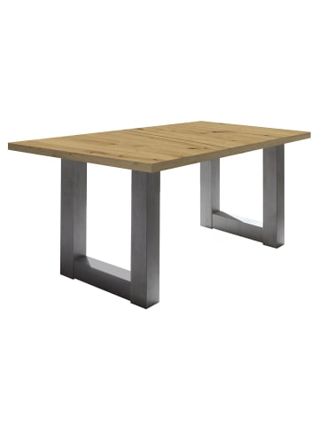 58 aufm Kessel ESSTISCH ausziehbar Eila 3 160 x 90 x 75 Esszimmertisch Graphit/Asteiche